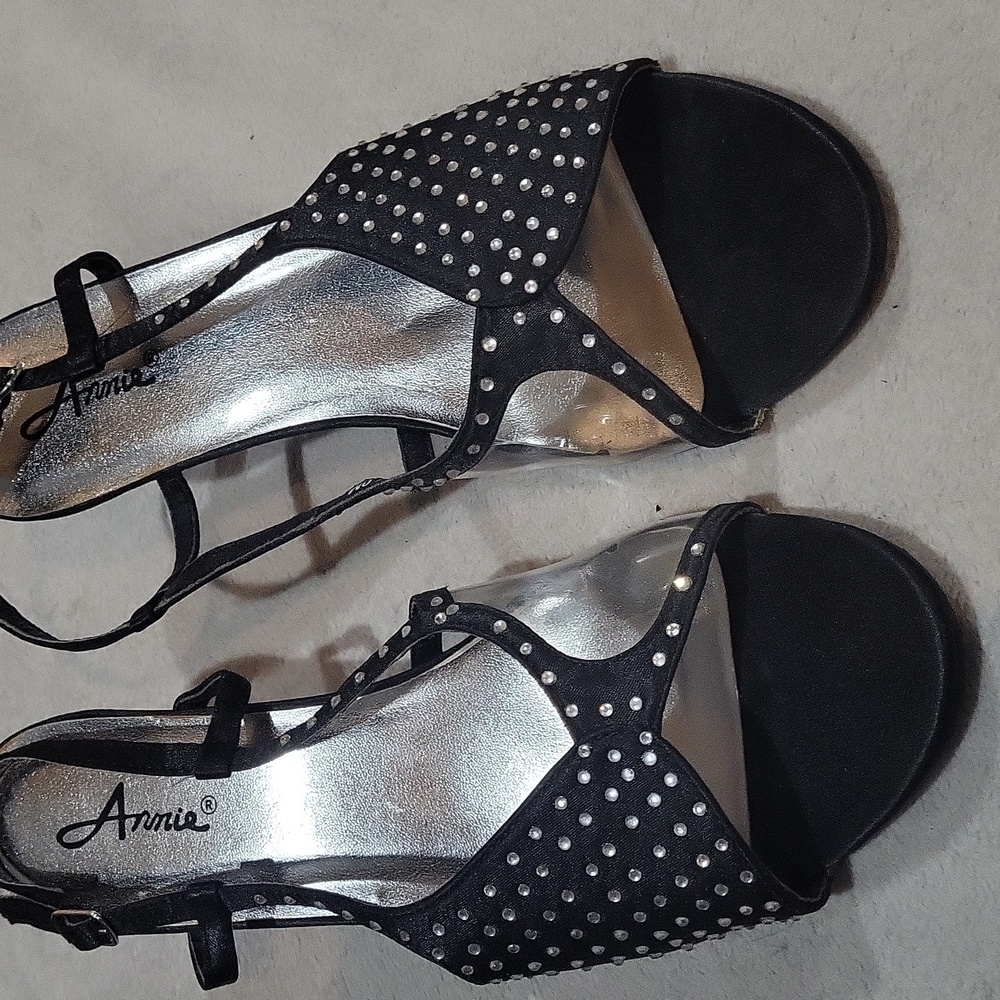 Annie Rhinestone Heels - Picture 7 of 12